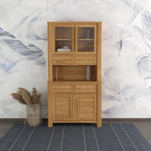 Eclipse Solid Oak Small Dresser | Bed Sava