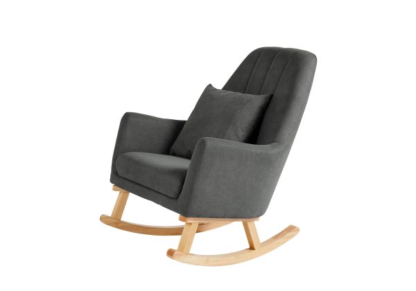 Ickle Bubba Eden Deluxe Nursery Chair Charcoal Grey | Bed Sava
