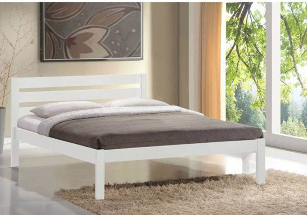 Flintshire Furniture Eco Bed in a Box-White-Double