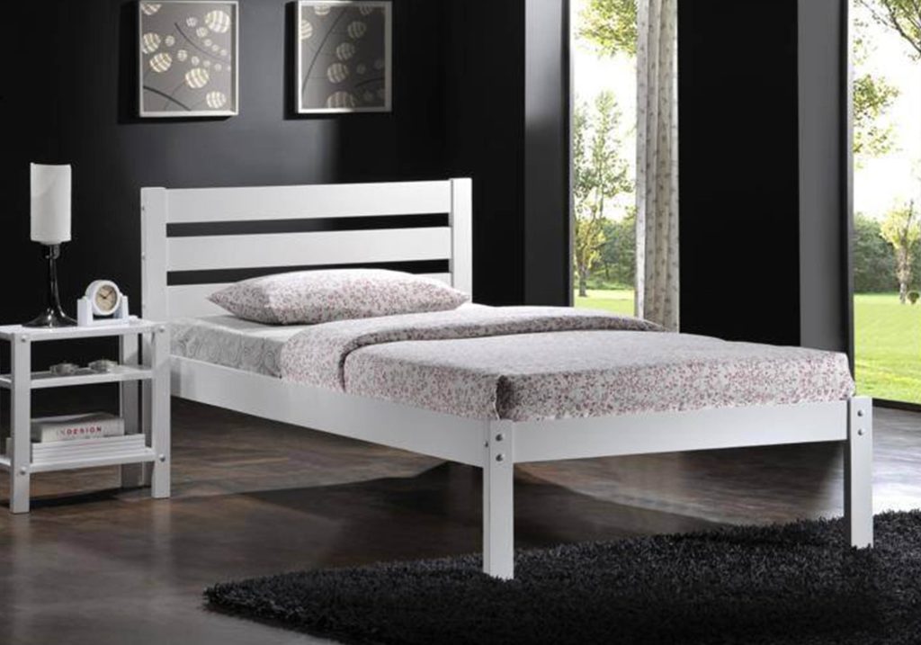 Flintshire Furniture Eco Bed in a Box-White-Single
