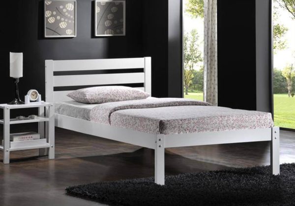 Flintshire Furniture Eco Bed in a Box White Single | Bed Sava