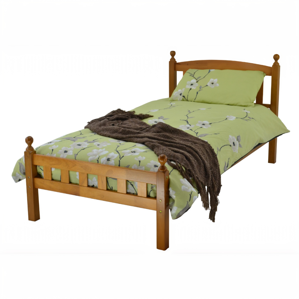 Wholesale Beds Florence Bed Frame-Antique Pine-Double