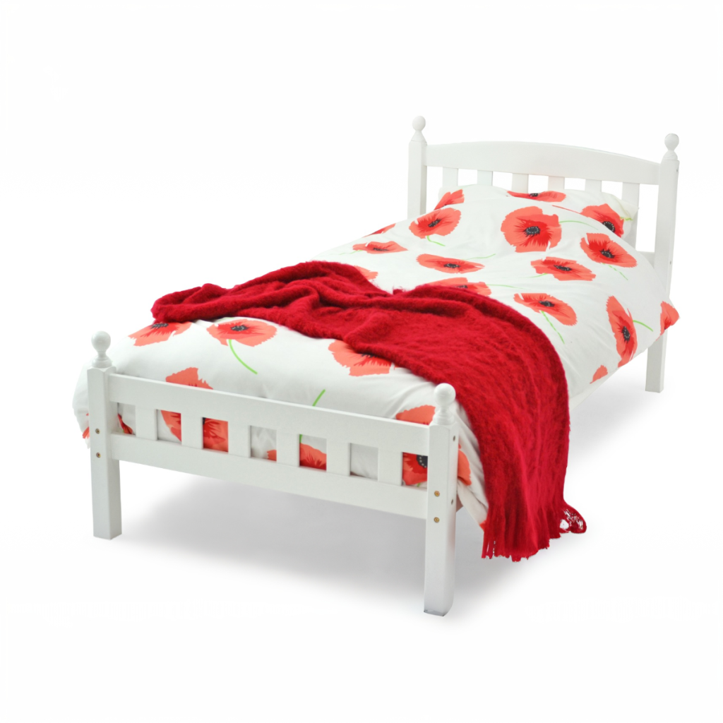 Wholesale Beds Florence Bed Frame-White-Double