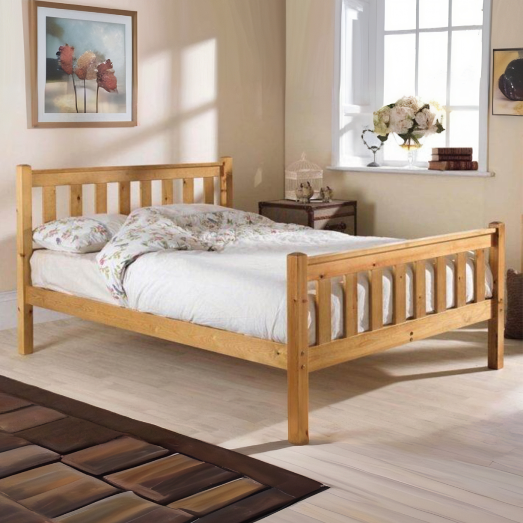 Friendship Mills Shaker High Foot End Bed Frame -Small Double