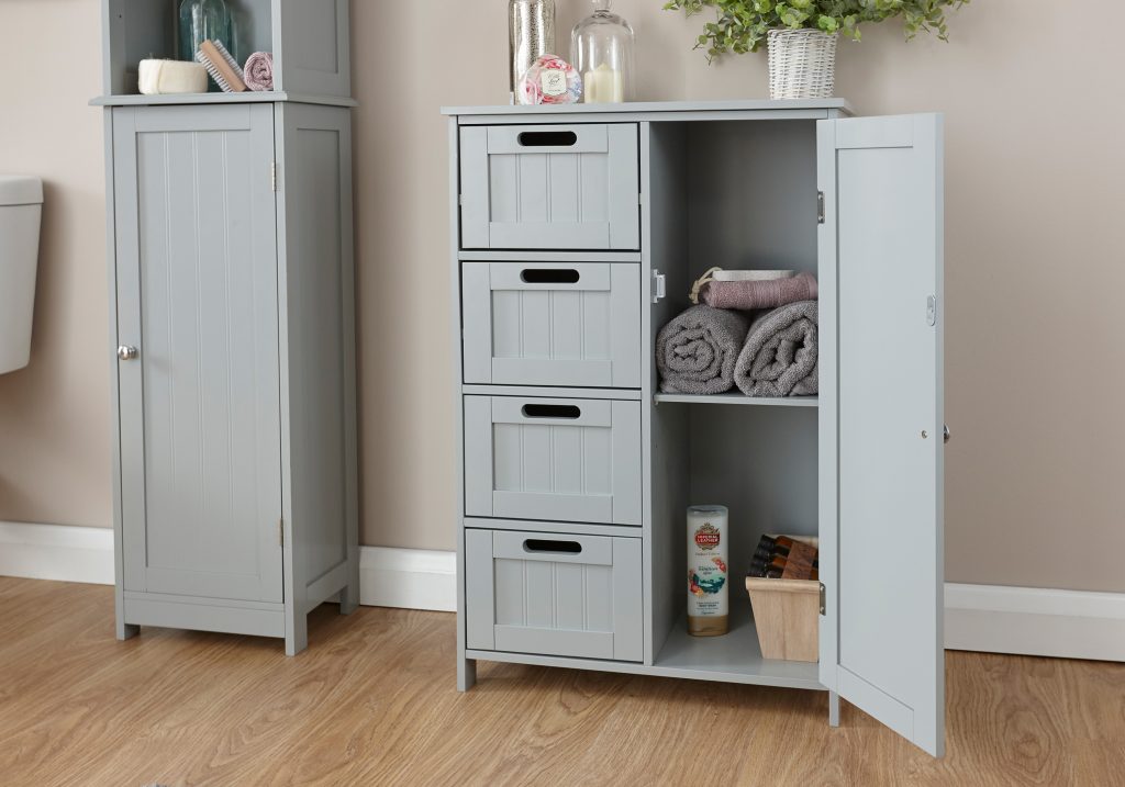 GFW Colonial Multi Cabinet -Grey