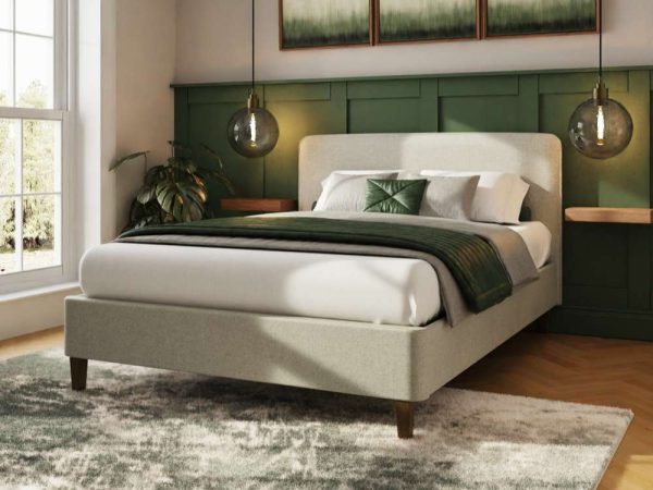 GFW Addison Bed Frame Grey Kingsize | Bed Sava
