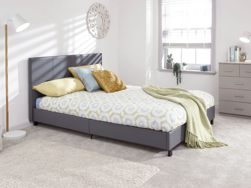 GFW Bed In A Box Grey-Double