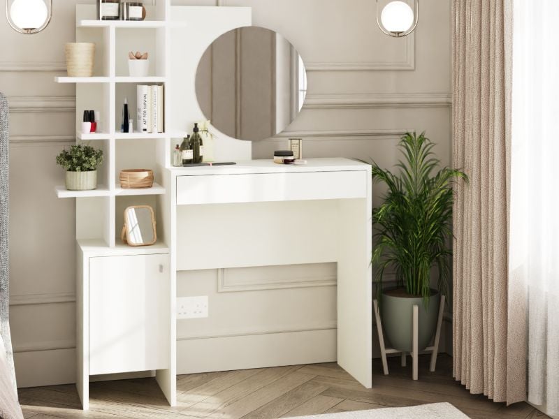 GFW Freyja Dressing Table-White