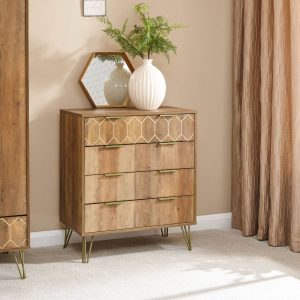 GFW Orleans 4 Drawer Chest | Bed Sava