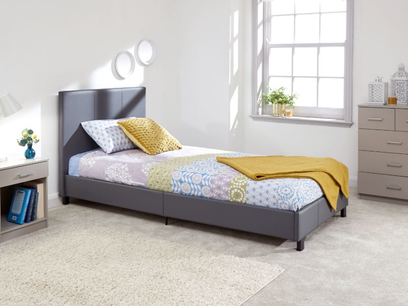 GFW Bed In A Box Grey-Single