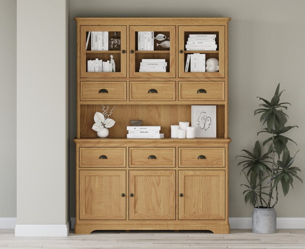 Cambridge Solid Oak Large Dresser