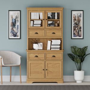 Cambridge Solid Oak Small Dresser | Bed Sava
