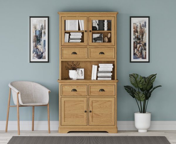 Cambridge Solid Oak Small Dresser | Bed Sava