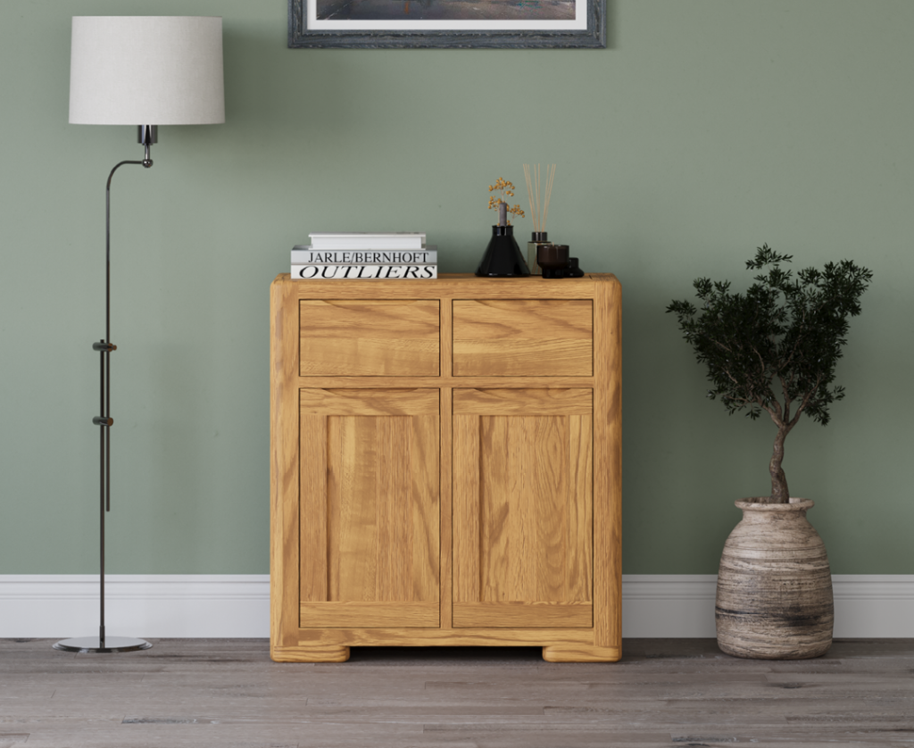 Harper Solid Oak Hallway Sideboard