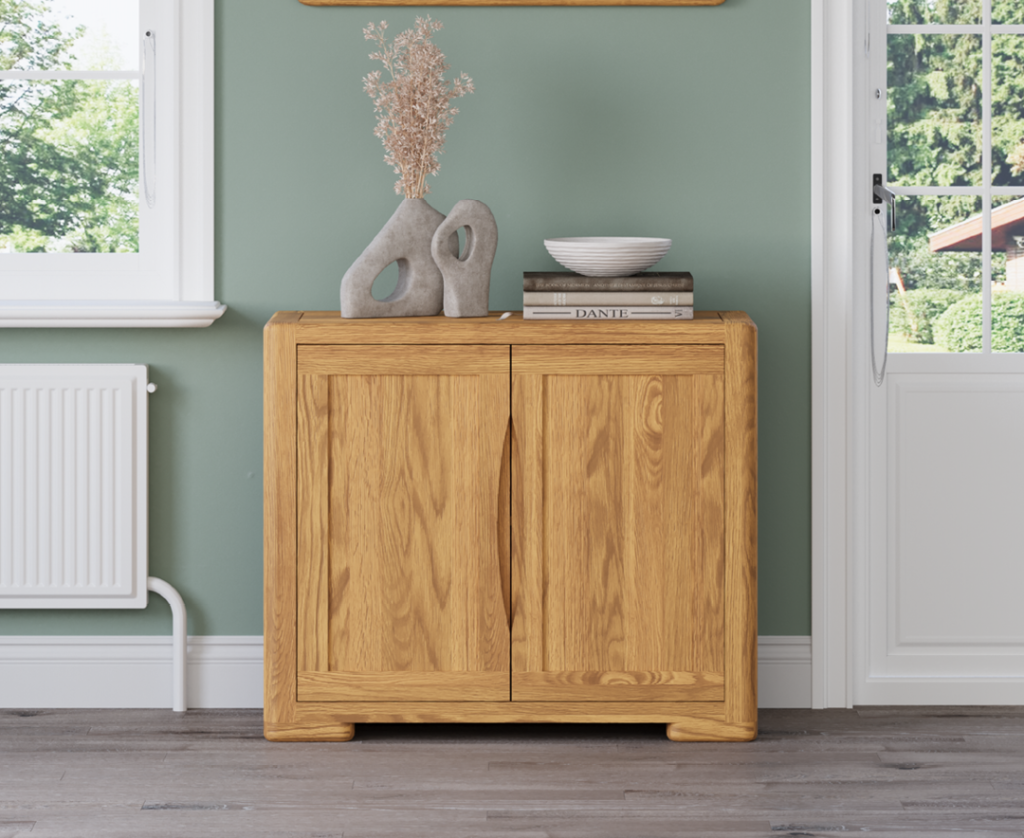 Harper Solid Oak Small Sideboard