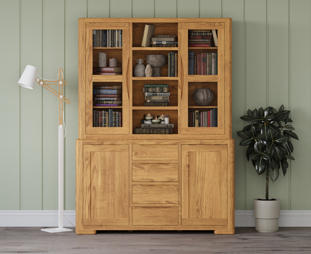 Harper Solid Oak Large Dresser