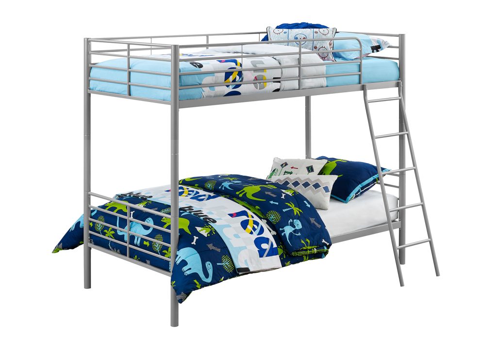 Dorel Home Convertible Bunk Bed-Grey