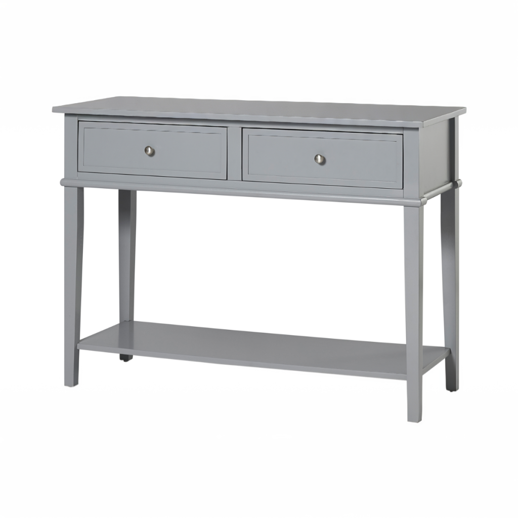 Dorel Franklin Console Table-Grey