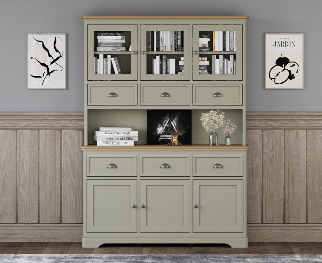 Brampton Soft Green Painted Large Dresser