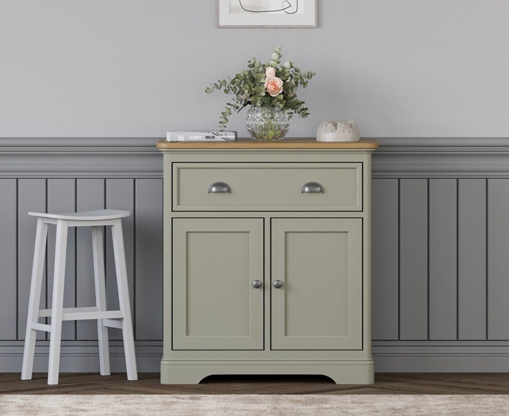 Brampton Soft Green Painted Hallway Sideboard