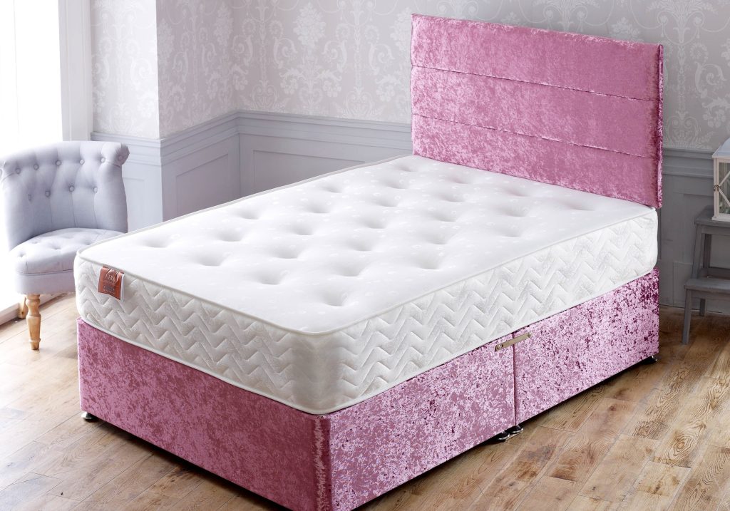 Apollo Hera Ortho Comfort Divan-Platform Top-2 Drawers-Small Double