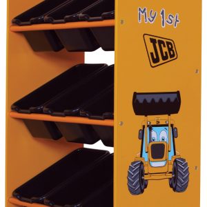 Kidsaw JCB 9 Bin Storage | Bed Sava