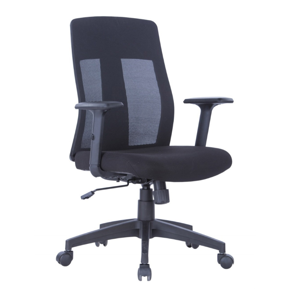 Alphason Laguna Mesh Back Office Chair-Black