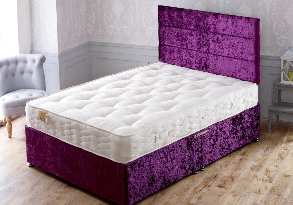 Apollo Lakonia Divan-Platform Top-2 Drawers-Small Single (2'6)