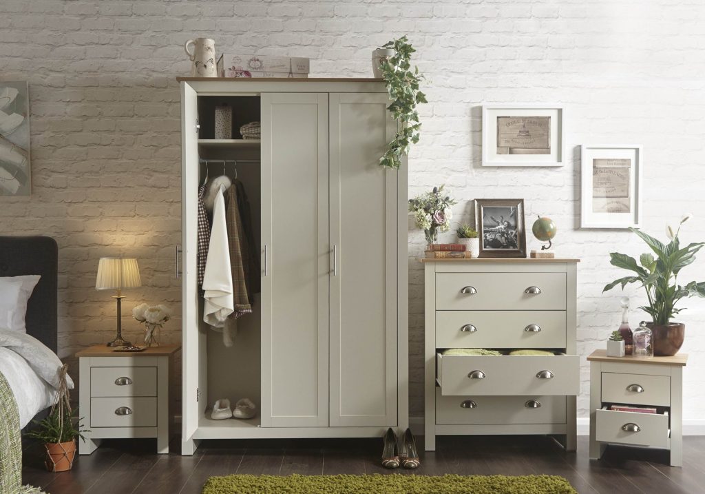 GFW Lancaster 4 Piece Bedroom Set-Blue
