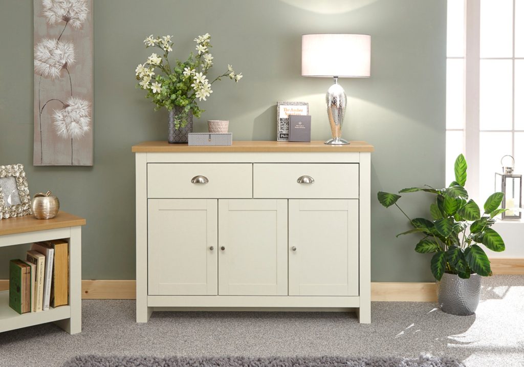 GFW Lancaster Large Sideboard -Cream