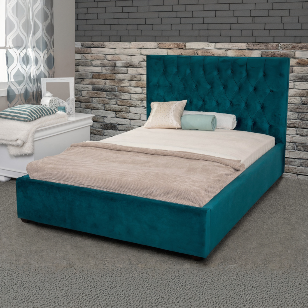Sweet Dreams Layla Fabric Bed Frame-Kingsize