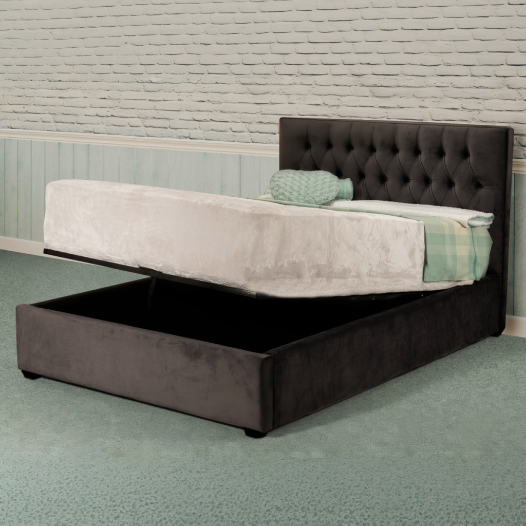 Sweet Dreams Layla Fabric Ottoman-Kingsize