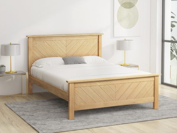 Limelight Kenji Oak Bed Kingsize | Bed Sava