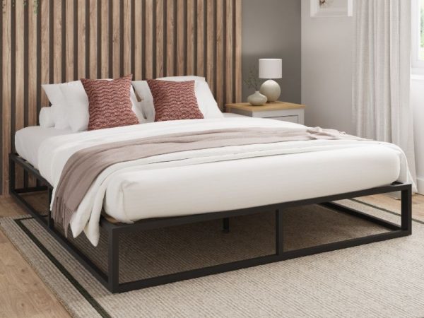 GFW Platform Metal Bed Frame Double | Bed Sava