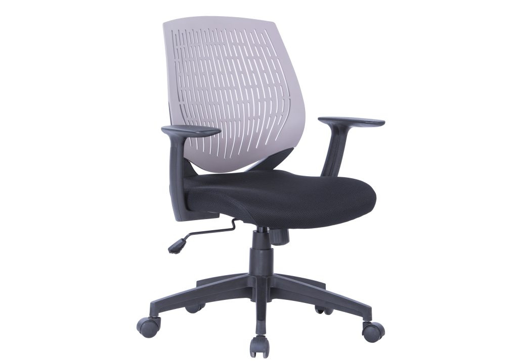 Alphason Malibu Office Chair-Grey