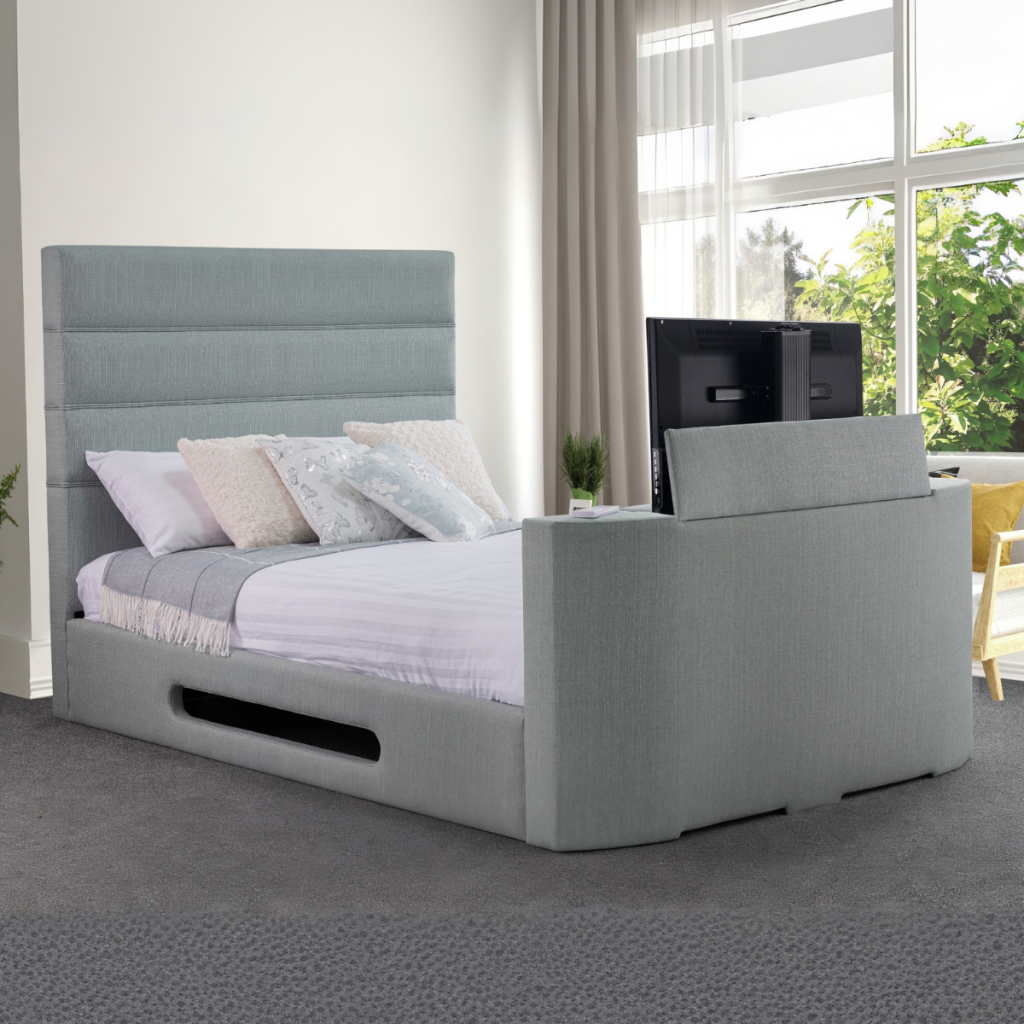 Sweet Dreams Mazarine TV Bed Frame-SuperKing