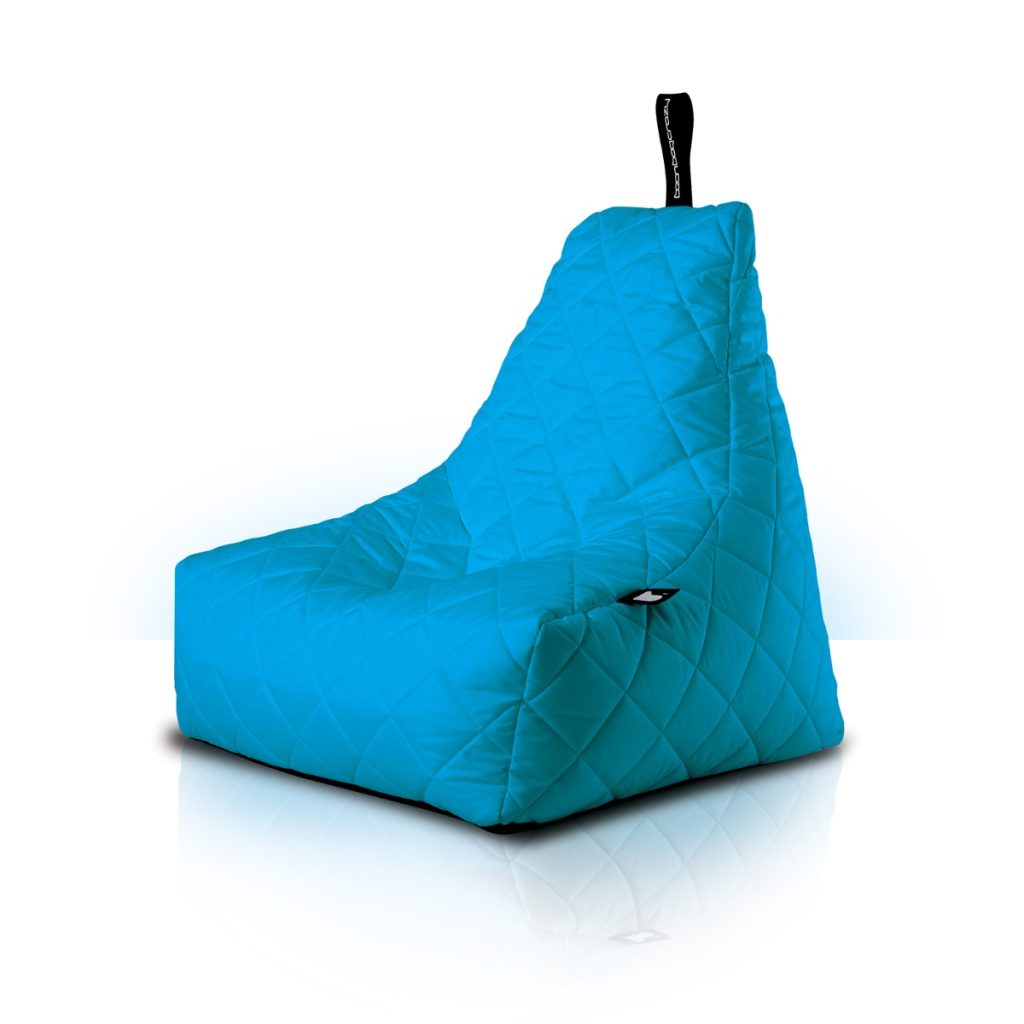 Extreme Lounging Mighty B Bag Aqua Quilted