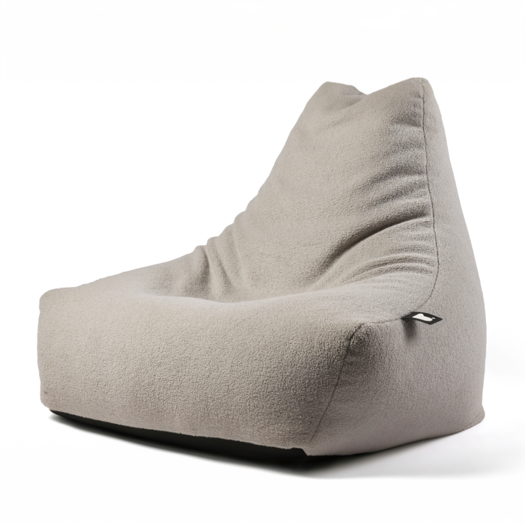 Extreme Lounging Mighty B Bag Soft Grey Teddy