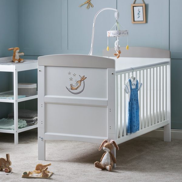 Obaby Grace Inspire Cot Bed  Guess  To The Moon  Back | Bed Sava
