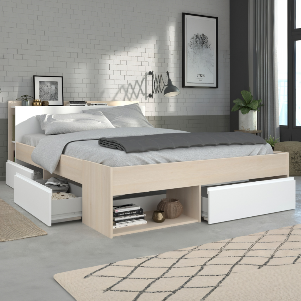 Parisot Most Double Storage Bed