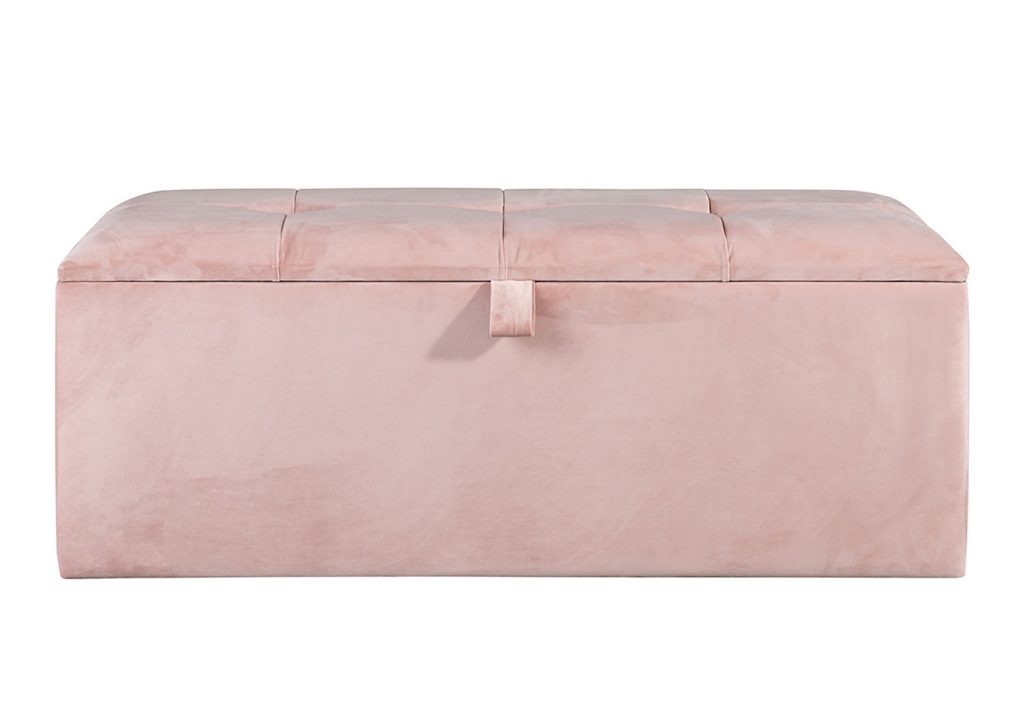 Sweet Dreams Music Fabric Ottoman Storage Box