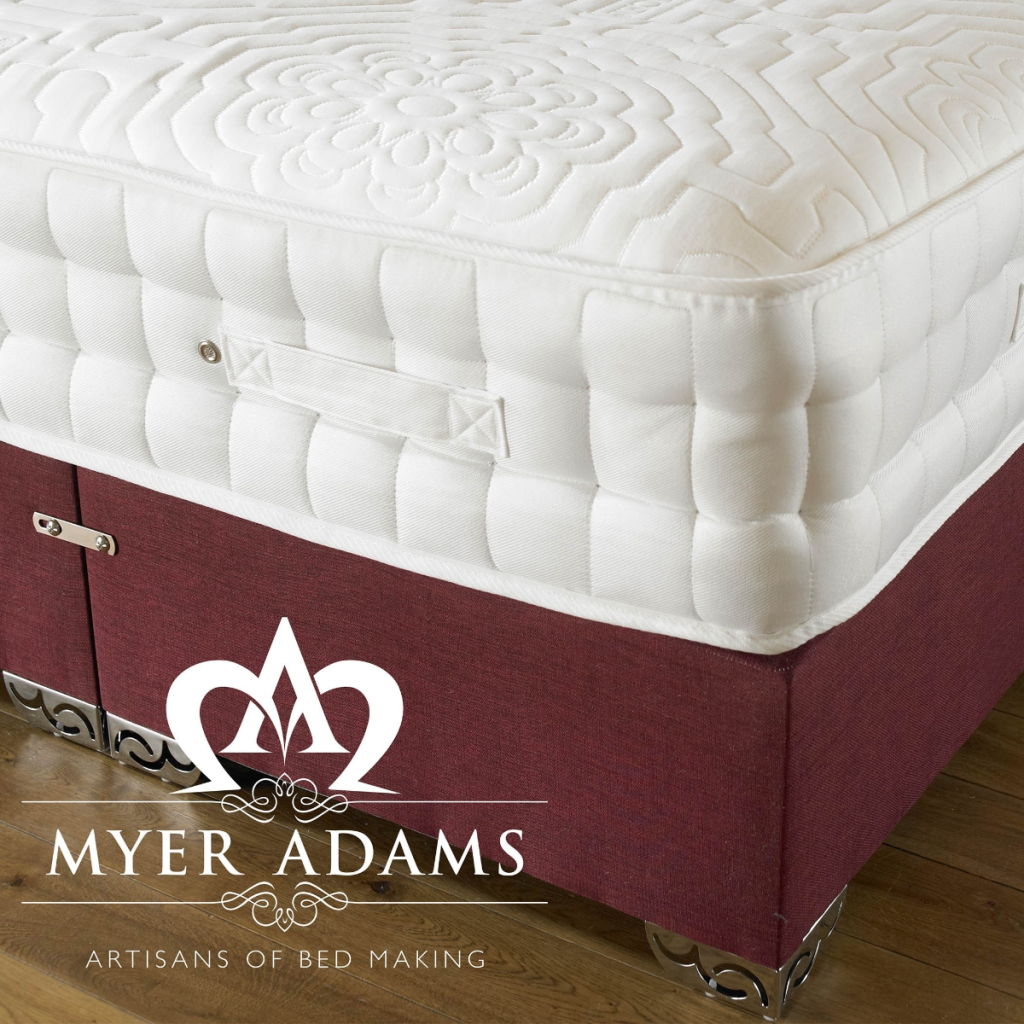 Myer Adams Backcare Memory 3000 Divan-Kingsize-2 Small and 2 Large Drawers