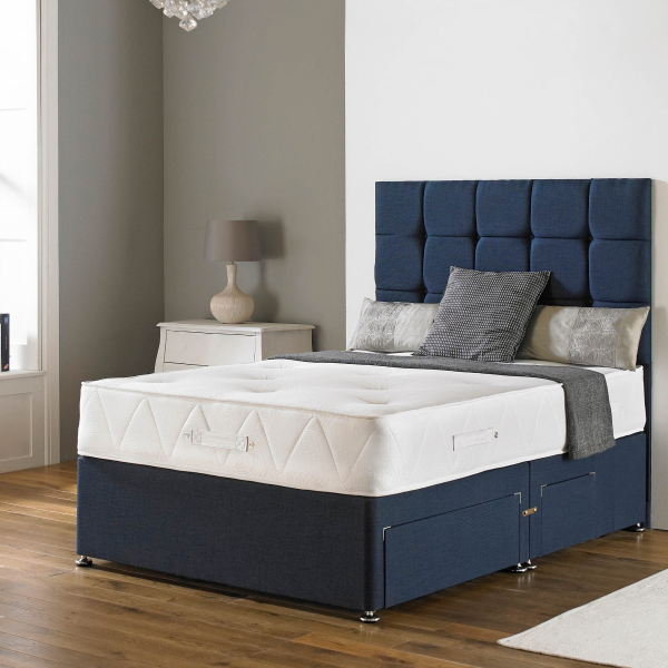 Myer Adams Divine Ortho Divan  Double 2 Large  2 Small Drawers | Bed Sava