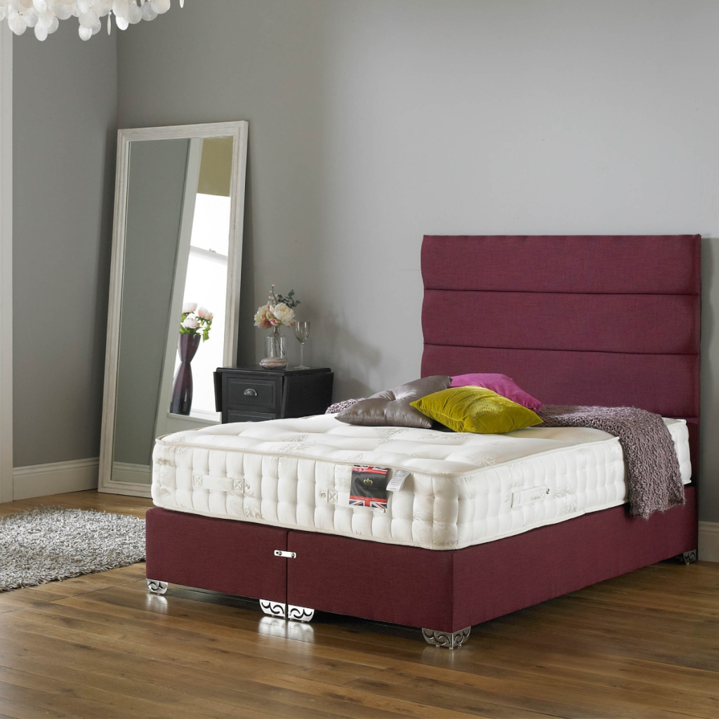 Myer Adams Natural Sleep 1500 Divan-Double-4 Drawers