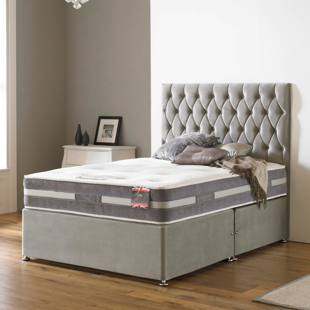 Myer Adams Natural Sleep Ortho Divan-SuperKing-2 Drawers