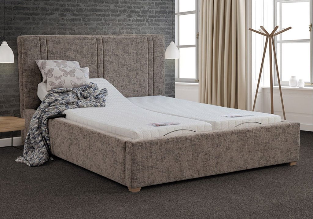 Sweet Dreams Nutmeg Adjustable Bed Frame-SuperKing