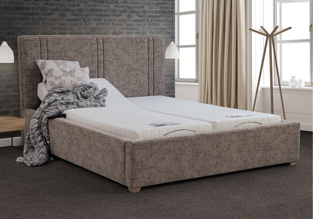 Sweet Dreams Nutmeg Adjustable Bed Frame-Kingsize