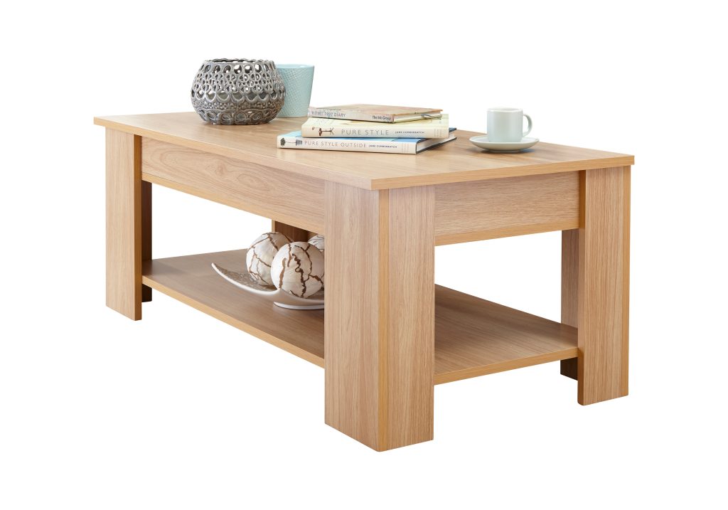 GFW Lift Up Coffee Table -Oak
