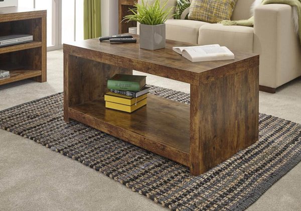 GFW Jakarta Coffee Table With Shelf | Bed Sava