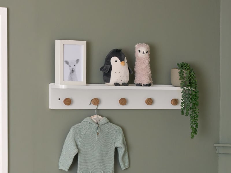 Obaby Orla Wall Shelf - White